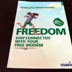 クタタウンのMaxisでWifi契約